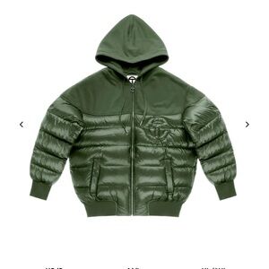 Telfar Green Puffer Jacket BRAND NEW W TAGS M/L